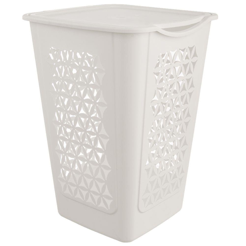 Cos rufe, Orion, Plastic, 50 L, Alb