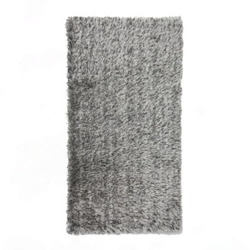 Covor living / dormitor Pleasure poliester polipropilena dreptunghiular 80 x 150 cm, design modern, gri, tesatura bumbac, calduros si placut la atingere Covor living / dormitor Pleasure poliester polipropilena dreptunghiular 80 x 150 cm, design modern, gri, tesatura bumbac, calduros si placut la atingere