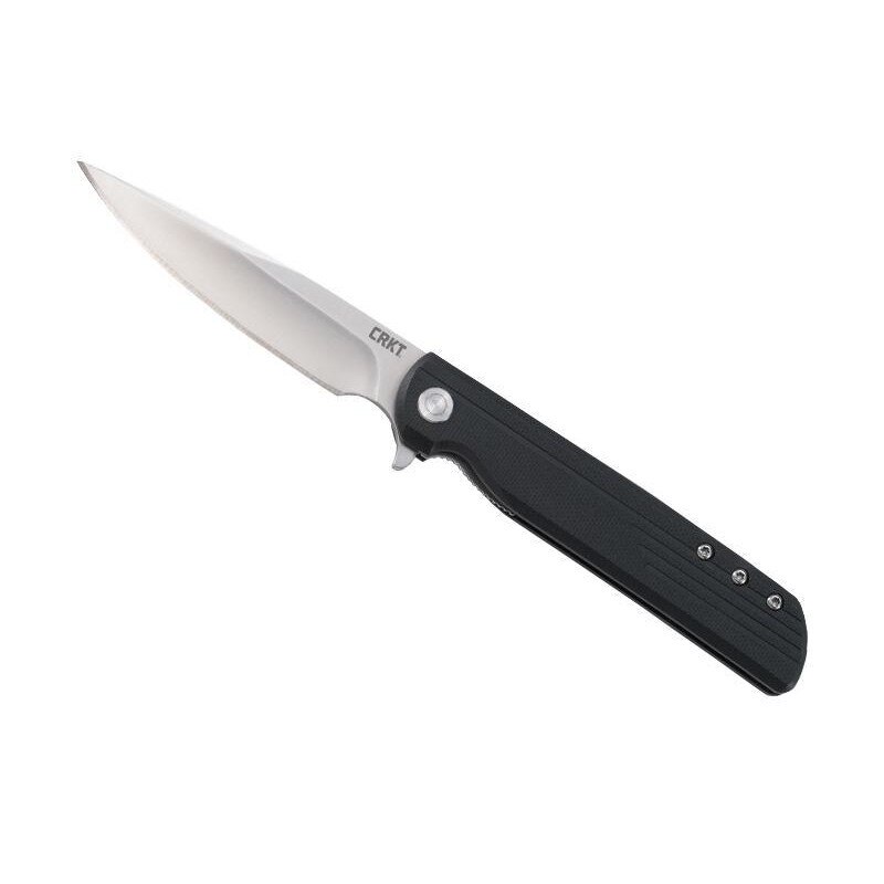 Briceag LCK +, CRKT, Lama din otel inoxidabil, 10.5 cm, Negru