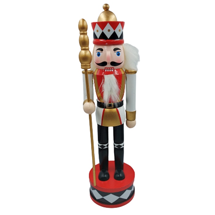 Spargator de nuci Joseph Nutcracker 38cm, Multicolor, Lemn eMAG.ro