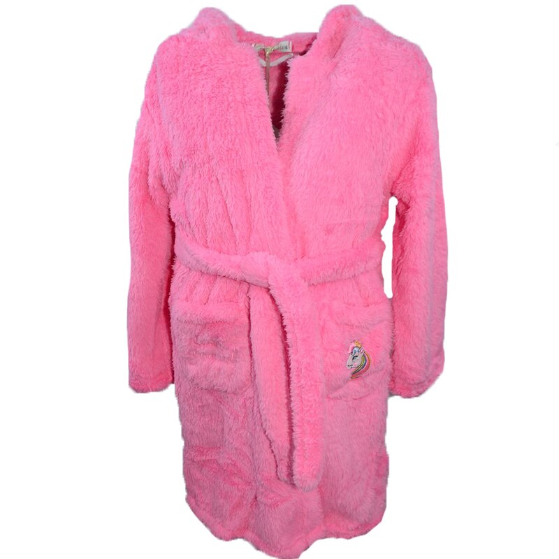 Halat de baie pentru fete Happy House HH315-A-122, Fucsia 122 cm