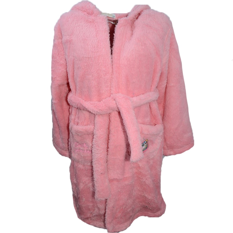 Halat de baie pentru fete Happy House HH315-B-140, Roz 140