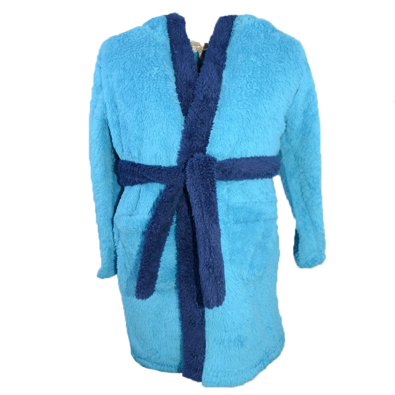 Halat de baie pentru baieti Happy House HH 312-B-110, Albastru 110 CM Standard