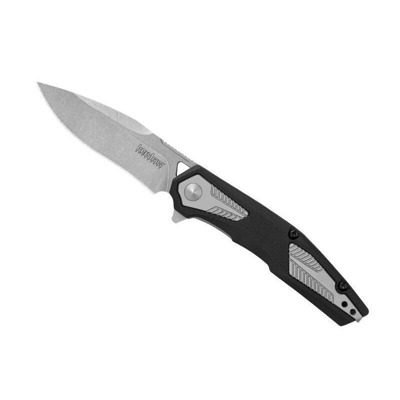 Briceag Tremolo KS.1390, Kershaw, Lama din otel, 10.5 cm, Negru/Gri