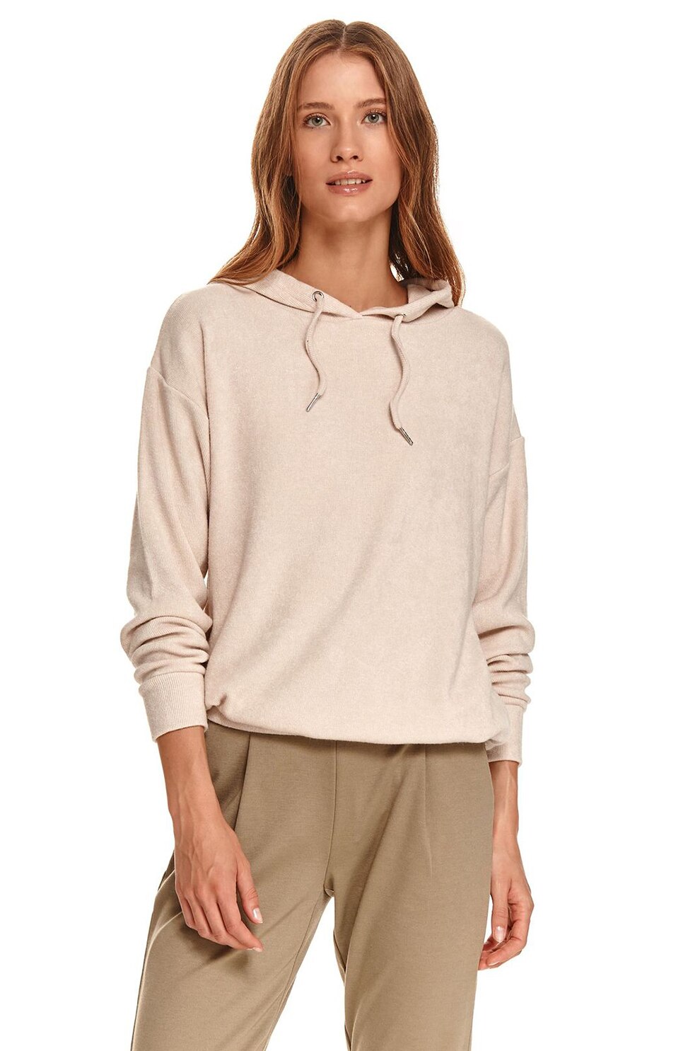 Top Secret, Hanorac lejer cu maneci cazute, Crem