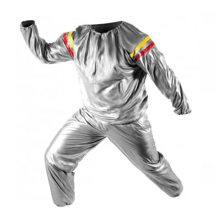 Costum Sauna Unisex, Tiessa®, ideal pentru slabit, cu mansete elastice, marimea S pret ieftin