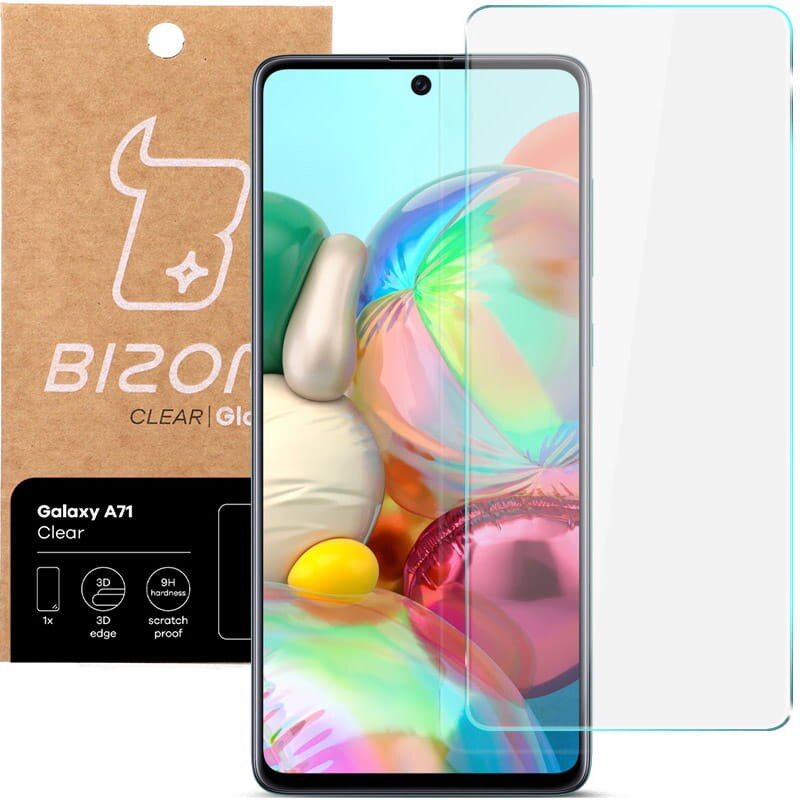 Folie de sticla securizata Bizon Glass Clear, Galaxy A71