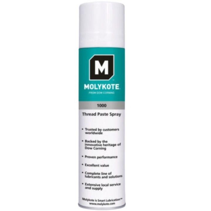 Spray lubrifiant, Molykote 1000, 400ml