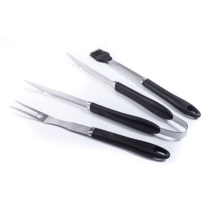 G21 3 db-os grillező segédeszköz szett, rozsdamentes acél