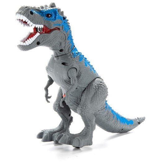 Dinozaur Toi-Toys cu sunete si lumini T-Rex,Albastru 32 x16 cm