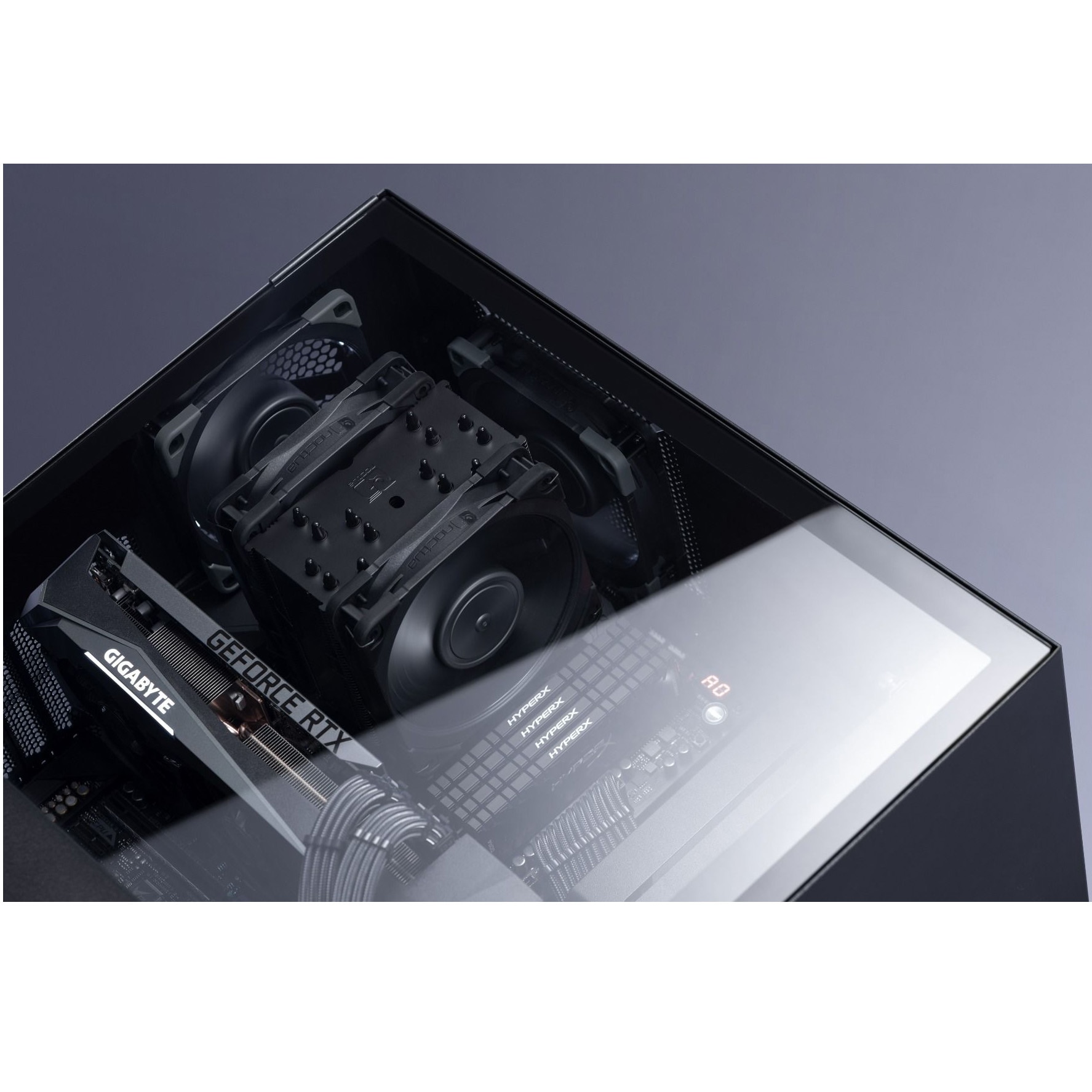 Cooler Procesor Noctua NH-U12A Chromax.Black, compatibil AMD/Intel
