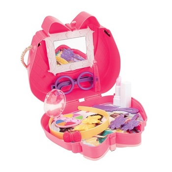 Gentuta Toi Toys cu accesorii pentru frumusete,15 piese Gentuta Toi Toys cu accesorii pentru frumusete,15 piese
