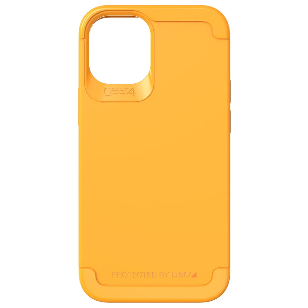Husa de protectie Gear4 Wembley Palette pentru iPhone 12/12 Pro, TPU, Galben