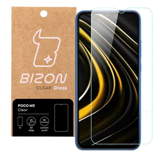 Folie de sticla securizata, Bizon Glass Clear, Xiaomi Poco M3