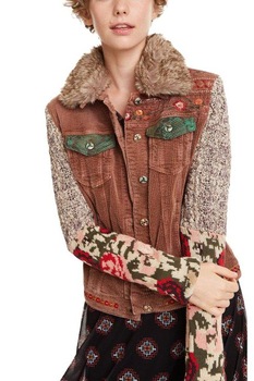 Jacheta dama raiat, Desigual  Jacheta dama raiat, Desigual