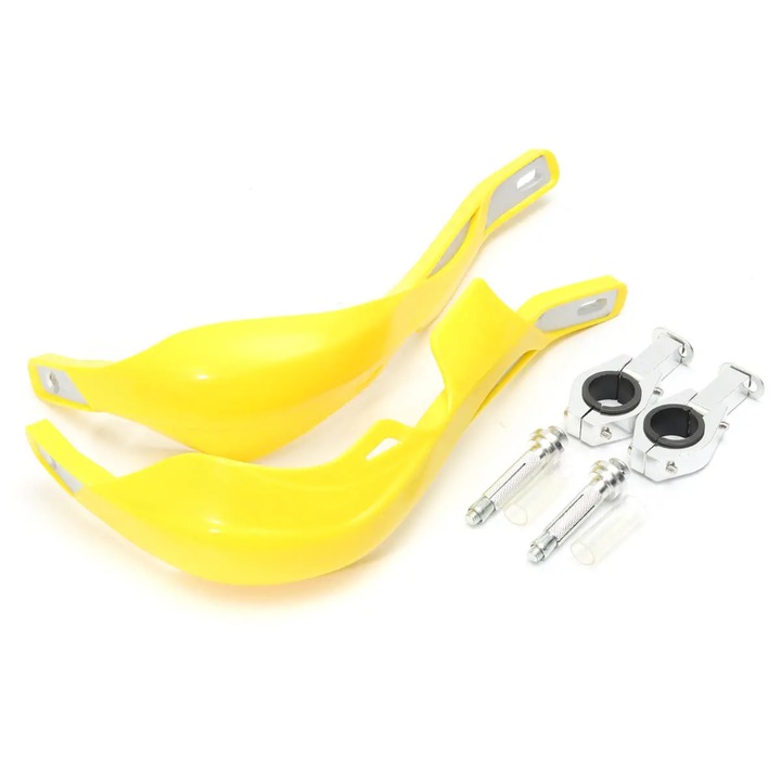 Гардове за мотор, Eндуро, Крос, 22-28мм, Жълт