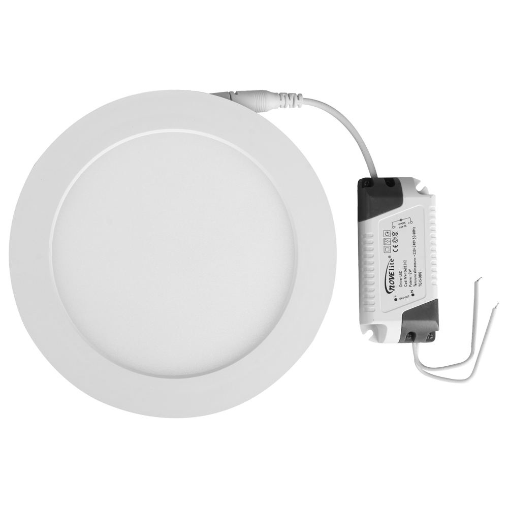 Spot Incastrat Rotund cu LED SMD 6W Alb 2700K 115x105