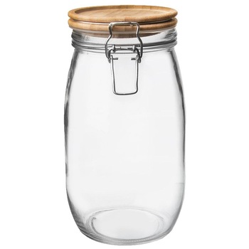 Borcan cu capac, Orion, Sticla, Transparent, 2.3 L Borcan cu capac, Orion, Sticla, Transparent, 2.3 L