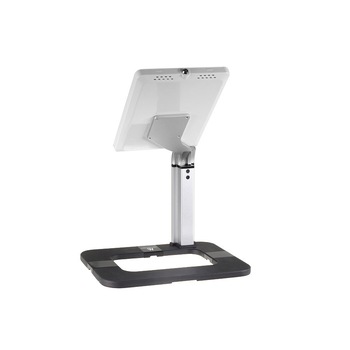 Stand tableta de birou, Maclean, cu blocada, MC-644, 10.1 inch, Alb Stand tableta de birou, Maclean, cu blocada, MC-644, 10.1 inch, Alb