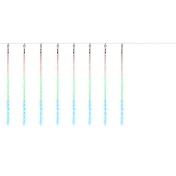 Instalatie de Craciun tip turturi, 36 led-uri, 8tuburi, 4,5m Instalatie de Craciun tip turturi, 36 led-uri, 8tuburi, 4,5m