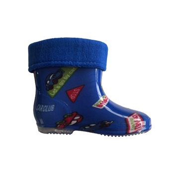 Cizme cauciuc scurte Masinute 10100, Albastru Cizme cauciuc scurte Masinute 10100, Albastru
