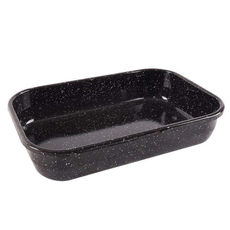 Tigaie de prajire Orion, Email, 6 l, Negru