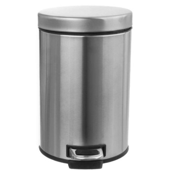Cos gunoi, Orion, Inox, Pedala, 3 L, Argintiu Cos gunoi, Orion, Inox, Pedala, 3 L, Argintiu