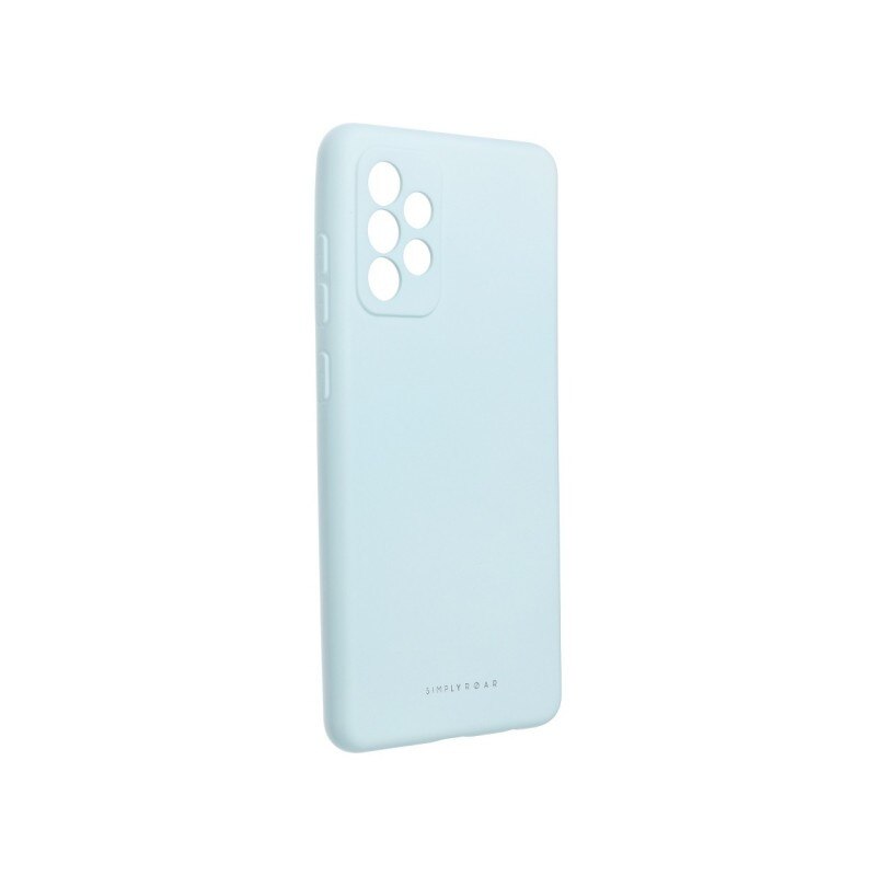 Husa Spate Roar Space Compatibila Cu Samsung Galaxy A72 4G / A72 5G, Silicon Soft, Sky Blue