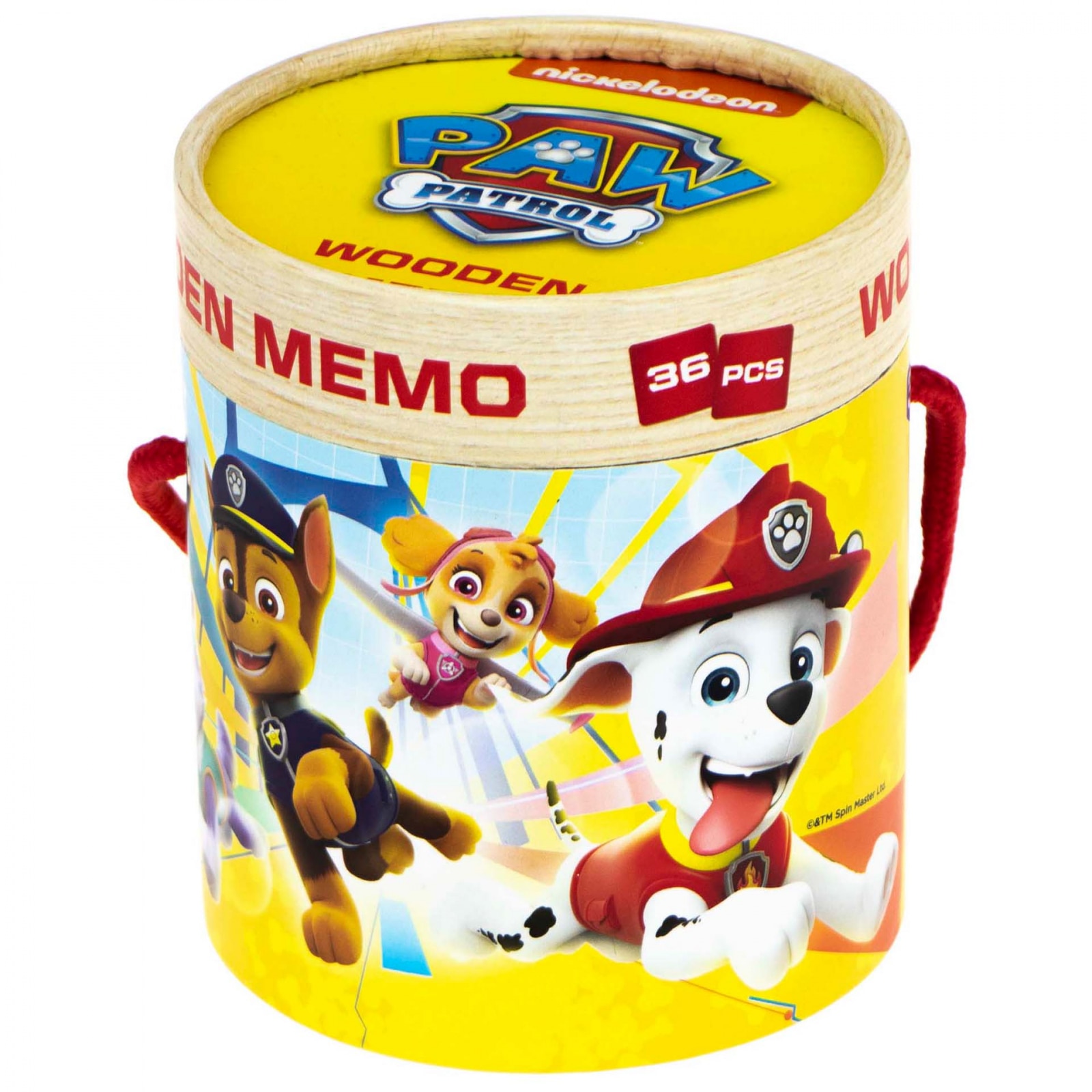 Joc memorie Paw Patrol, lemn Multicolor