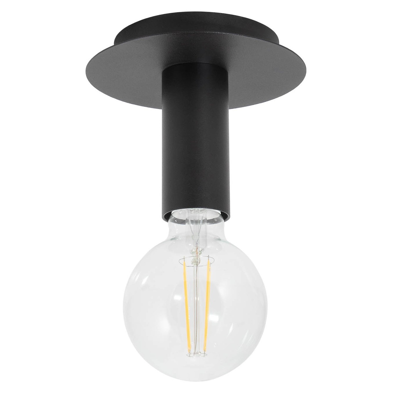 KABOMBA Plafonnier à LED, mat/noir, 36 cm - IKEA Belgique