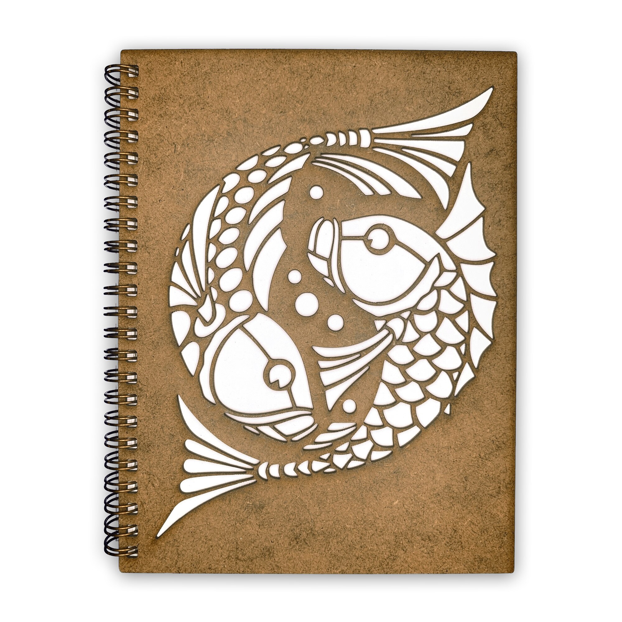 Agenda Lemn Decupata A5 80 file - Pesti