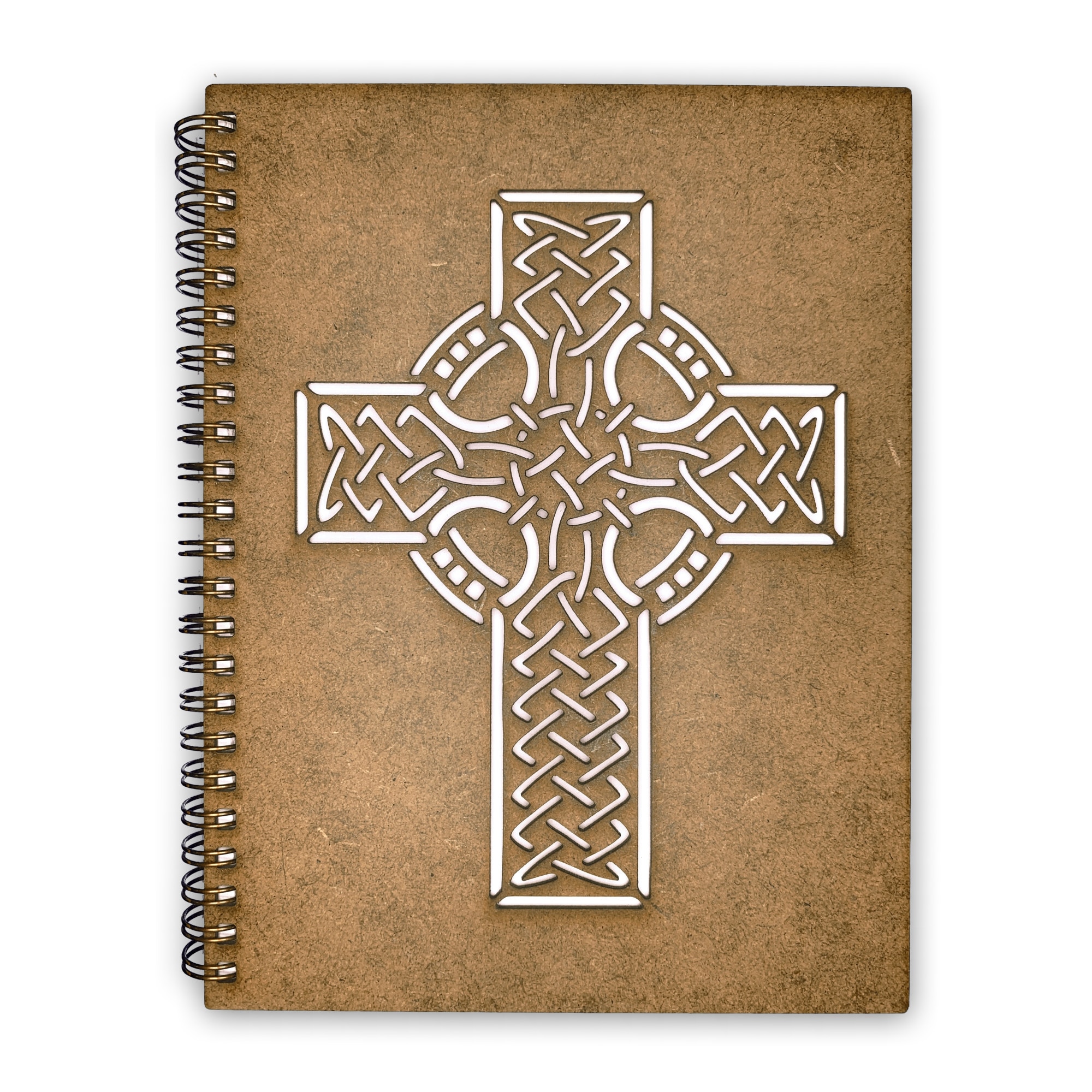 Agenda Lemn Decupata A5 80 file - Cruce