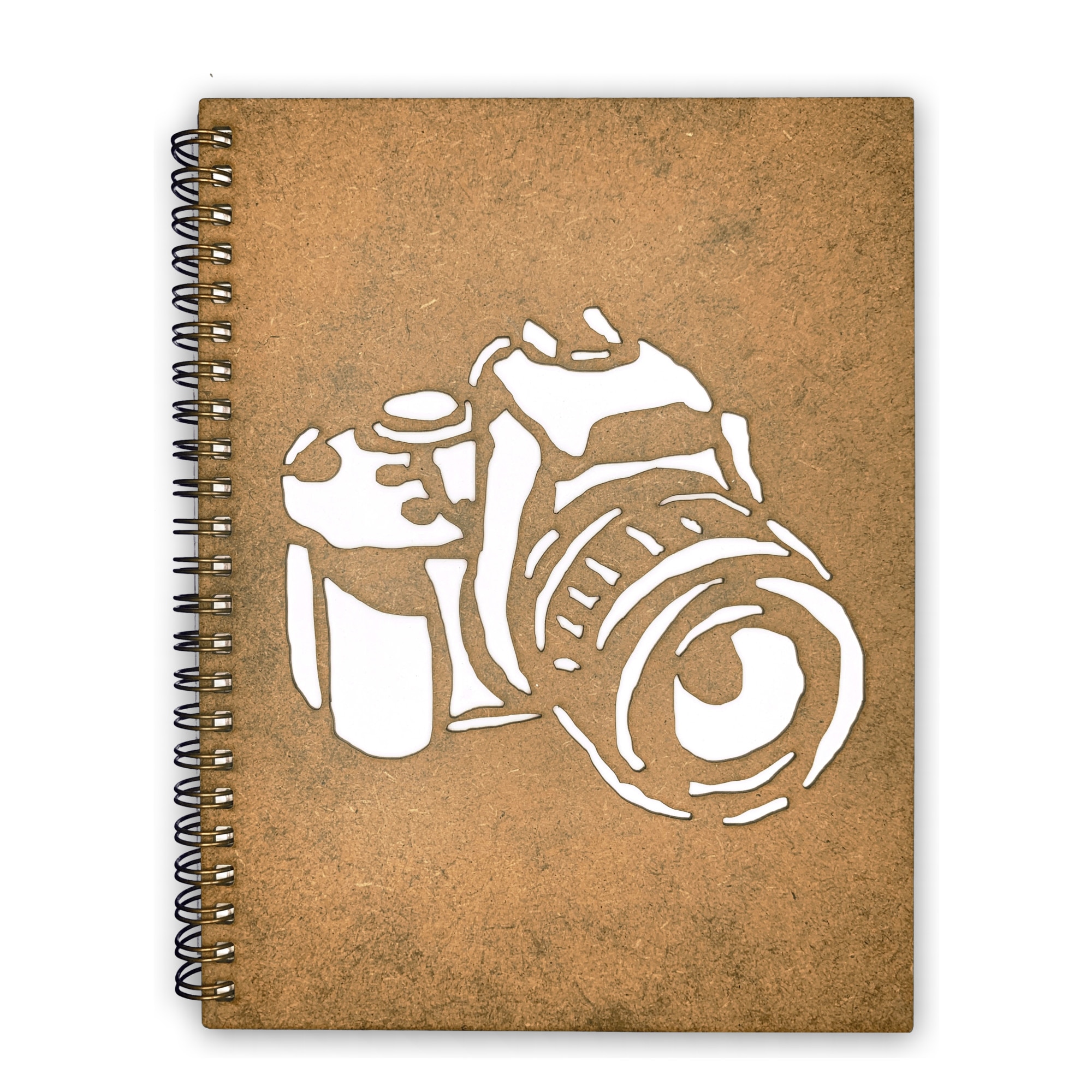 Agenda Lemn Decupata A5 80 file - Camera foto