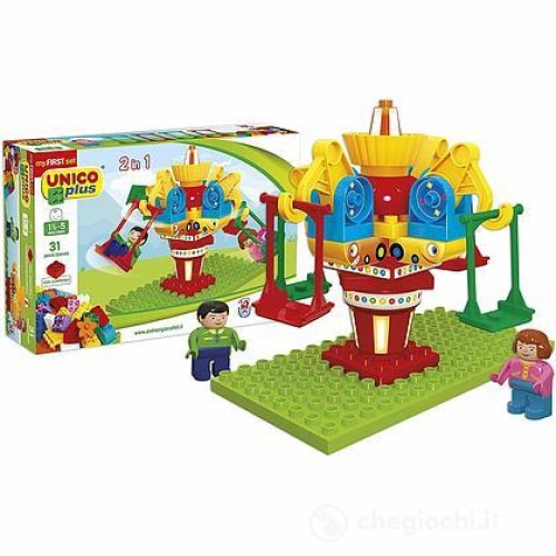 Set constructie Unico parc de distractii