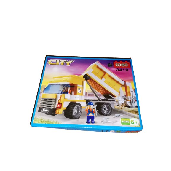 Set constructie, Camion colectare reziduri, COGO 219 piese