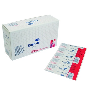 Set plasturi textili, ambalati individual Hartmann COSMOS strips 6 x 2 cm, 250 buc Set plasturi textili, ambalati individual Hartmann COSMOS strips 6 x 2 cm, 250 buc