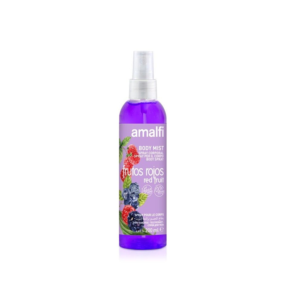 Spray de corp Fructe Rosii 200ml Amalfi