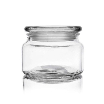 Borcan cu capac, Orion, Sticla, Transparent, 380 ml Borcan cu capac, Orion, Sticla, Transparent, 380 ml