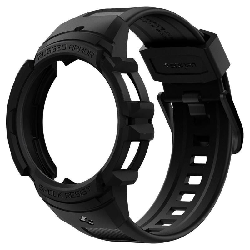 Carcasa Spigen Rugged Armor Pro compatibila cu Samsung Galaxy Watch 4 (40mm) Gray