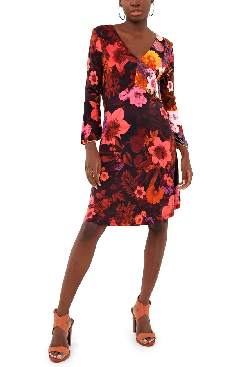 Rochie Dama cu imprimeu floral, Desigual-Juana