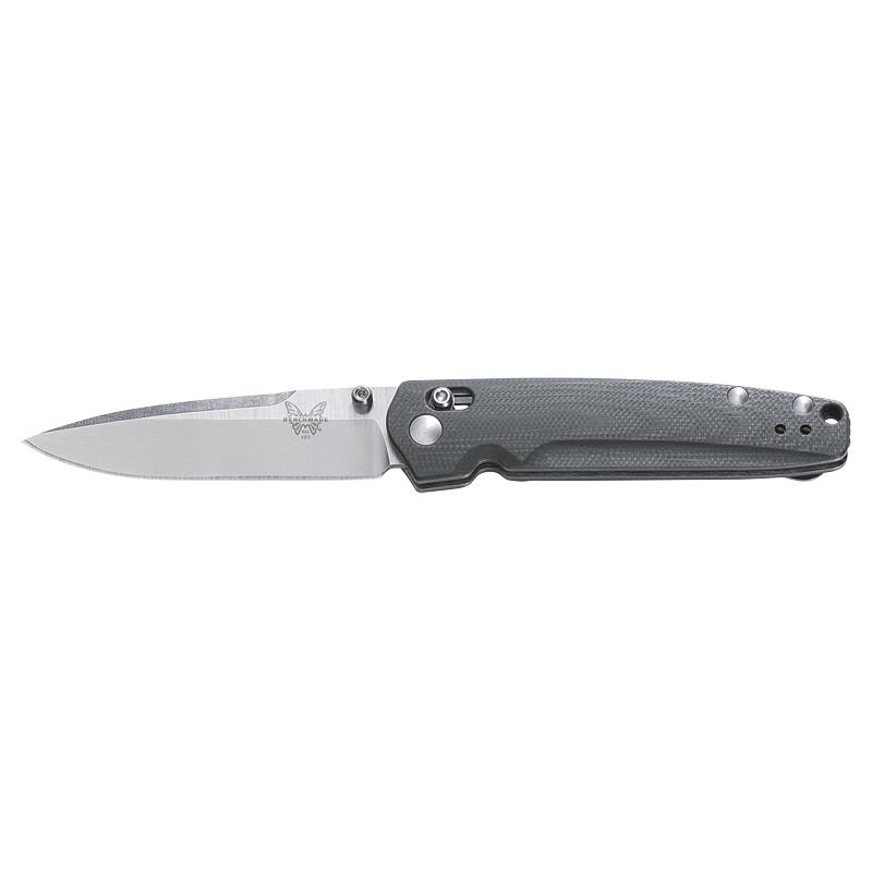 Briceag Valet BN485, Benchmade, Otel, Maner G10, 16.9 cm, Gri