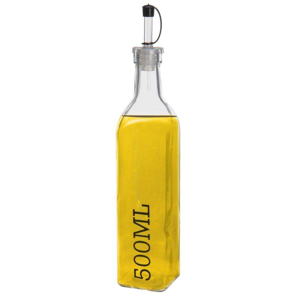 Oliviera cu dozator, Excellent Housewarre, Sticla, 500 ml