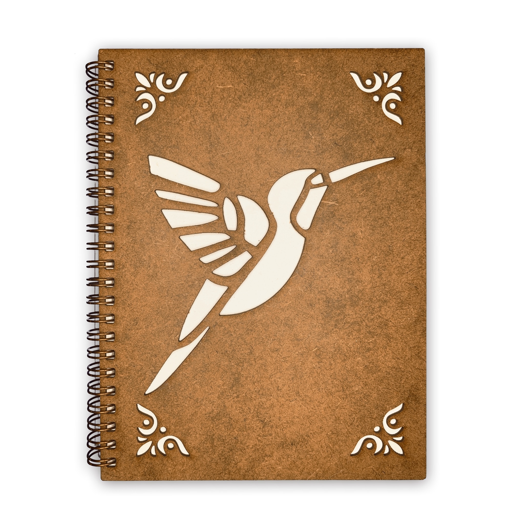 Agenda Lemn Decupata A5 80 file - Colibri