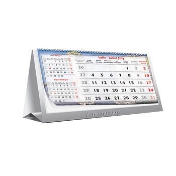 Calendar de Birou Triptic 2022, 21x10cm, 6 file Calendar de Birou Triptic 2022, 21x10cm, 6 file