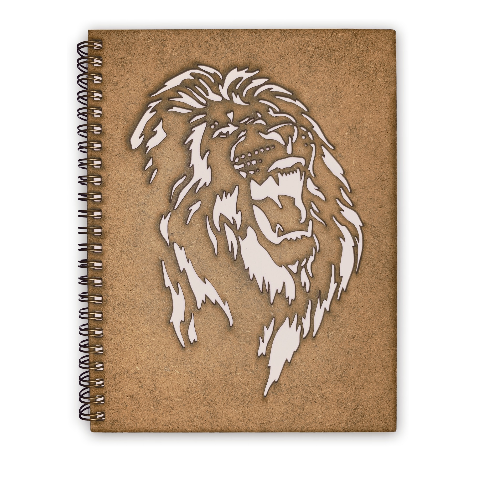 Agenda Lemn Decupata A5 80 file - Leu