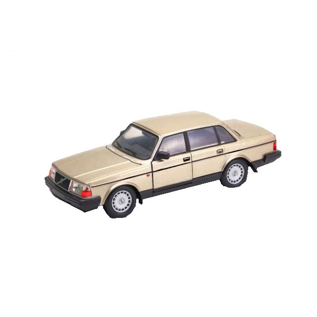 Macheta auto Volvo 240 GL, gold, 1:24 Welly, 24102