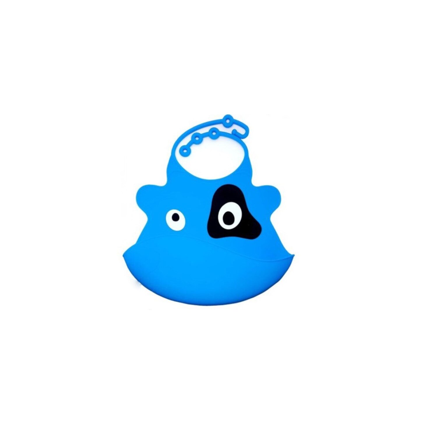 Bavetica pentru copii, din silicon, Albastru