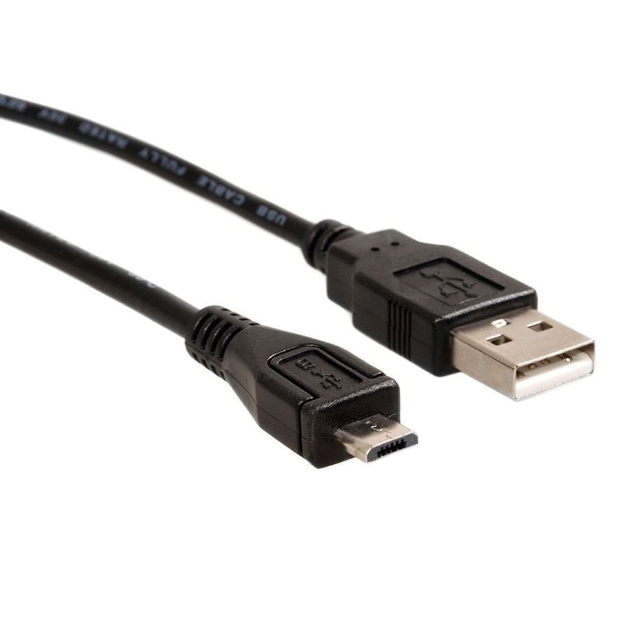 Cablu USB 2.0, Maclean, MCTV-747, plug-micro plug, 1.8 m, Negru