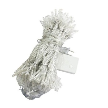 Perdea franjurata flash 3 m x 1 m, 120 leduri, alb cald Perdea franjurata flash 3 m x 1 m, 120 leduri, alb cald