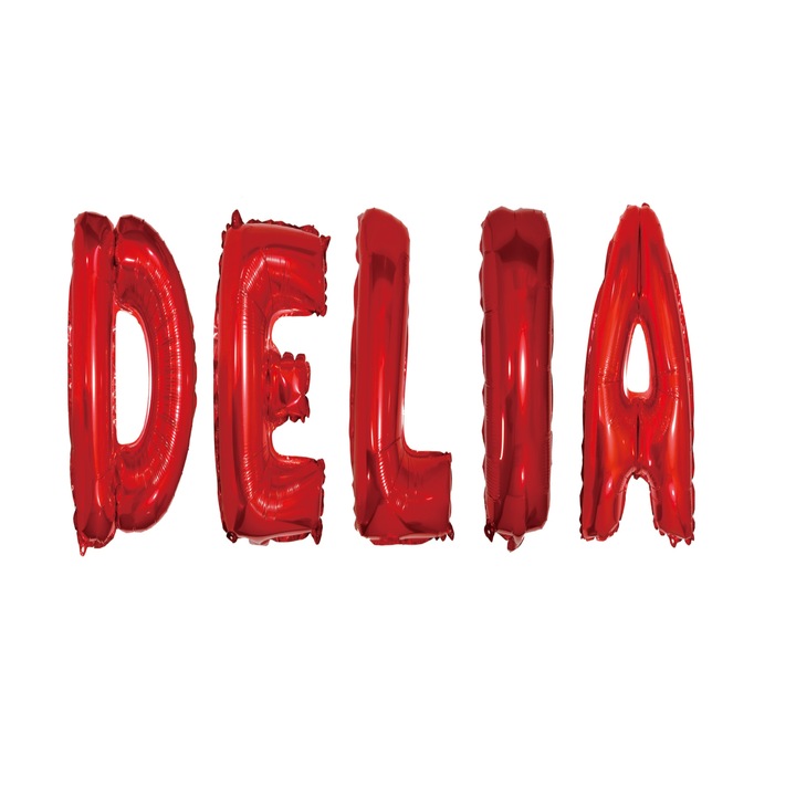 OEM Delia Léggömb készlet, Piros, 40cm